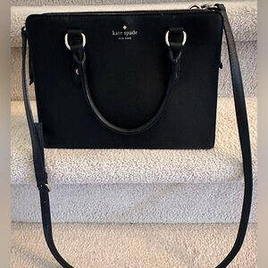 Kate Spade purse. Like new. Black with shoulder strap.